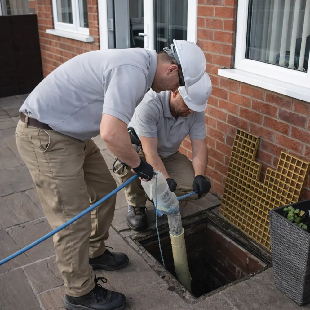 Blocked drain repair service in Harwich